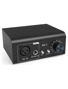 Preamp de Micrófono XTUGA XIC1 48V 2 Entradas XLR
