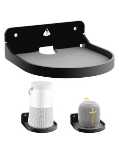 Estante Flotante TXEsign 12.7 cm Acrílico Negro para Altavoz