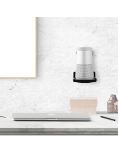 Estante Flotante TXEsign 12.7 cm Acrílico Negro para Altavoz 2