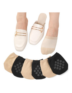 Calcetines de Dedos Antideslizantes Murmorers - 6 Pares Mujeres
