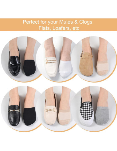 Calcetines de Dedos Antideslizantes Murmorers - 6 Pares Mujeres