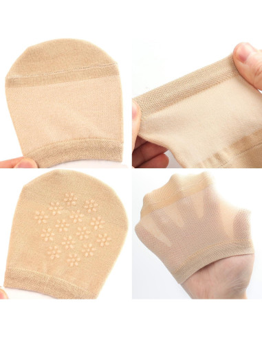 Calcetines de Dedos Antideslizantes Murmorers - 6 Pares Mujeres