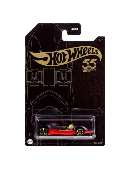 Hot Wheels Twin Mill 2023 Perla y Cromo 1:64 Mattel