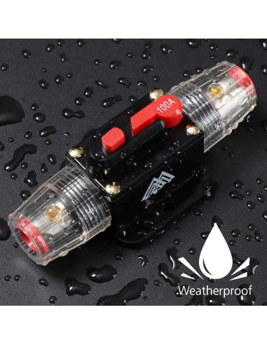 Interruptor de Circuito 100A M1A2 Reiniciable 12V-48V DC