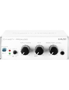 Preamplificador USB Dynasty ProAudio UA2D RIAA Bajo Ruido 2