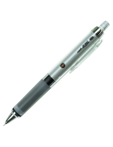 Lápiz Mecánico Uni Kuru Toga 0.5 mm Negro con Agarre Alpha Gel