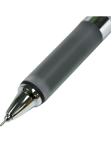 Lápiz Mecánico Uni Kuru Toga 0.5 mm Negro con Agarre Alpha Gel