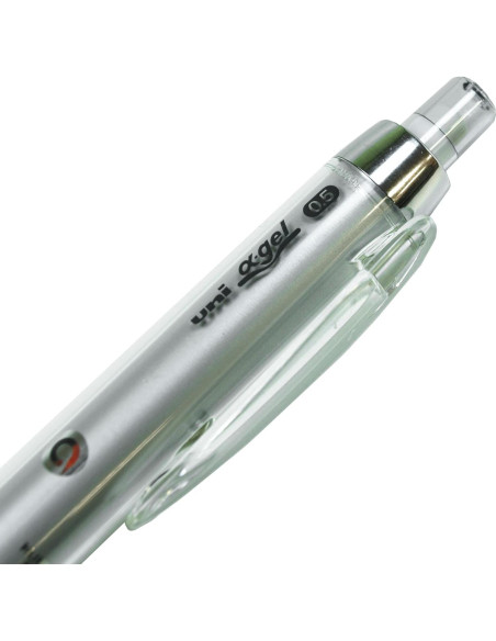 Lápiz Mecánico Uni Kuru Toga 0.5 mm Negro con Agarre Alpha Gel