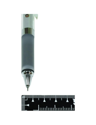 Lápiz Mecánico Uni Kuru Toga 0.5 mm Negro con Agarre Alpha Gel