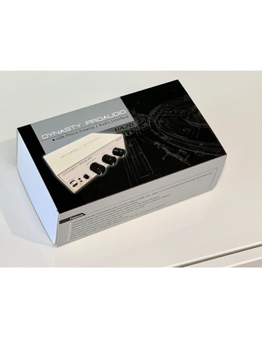Preamplificador USB Dynasty ProAudio UA2D RIAA Bajo Ruido
