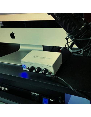 Preamplificador USB Dynasty ProAudio UA2D RIAA Bajo Ruido