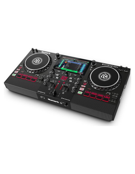 Controlador DJ Numark Mixstream Pro+ 2 decks con altavoces