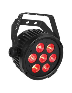 Luz Par LED RGBWA 70W OPPSK 7LEDs para Eventos