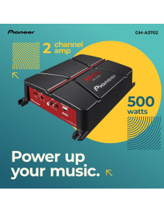 Amplificador Pioneer GM-A3702 2 Canales 500W Clase AB 2