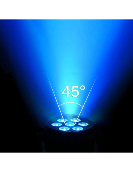 Luz Par LED RGBWA 70W OPPSK 7LEDs para Eventos