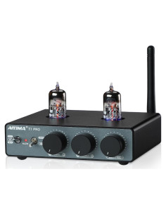 Preamplificador AIYIMA T1 PRO Válvula Bluetooth RCA 12V
