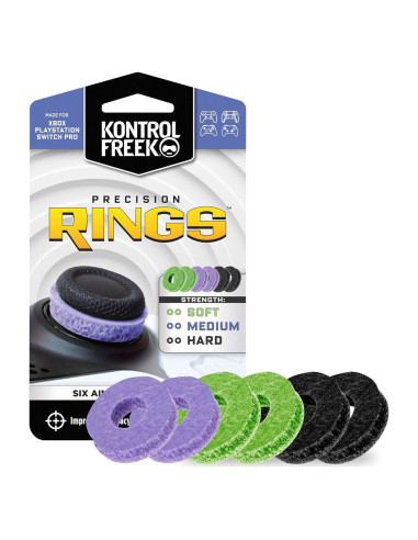 Anillos de Precisión KontrolFreek para PS4, PS5, Xbox y Switch