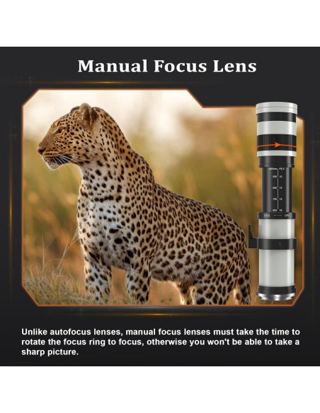 Lente Telefoto 420-800mm BENOISON para Canon DSLR Lente Telefoto 420-800mm BENOISON para Canon DSLR