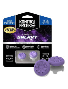 KontrolFreek Joysticks Galaxia Púrpura PS4/PS5 | Alto y Medio