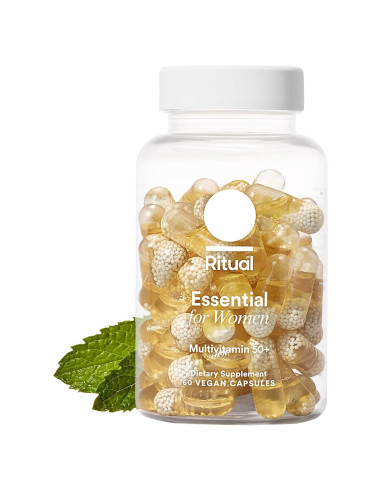 Multivitamina Ritual para Mujeres 50+ con Omega-3 y Vitamina D3