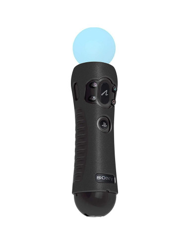 Agarre de Silicona Texturizada RDS para PS Move - Negro