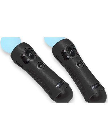 Agarre de Silicona Texturizada RDS para PS Move - Negro