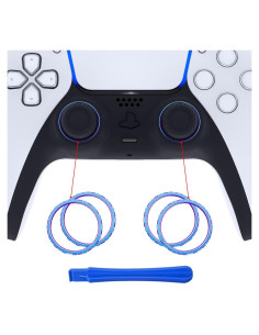 Anillos de Acento eXtremeRate Morado Azul para Controlador PS5