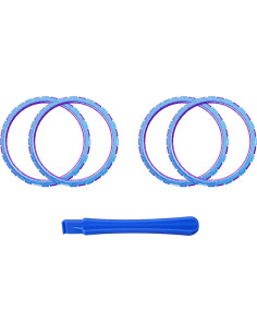 Anillos de Acento eXtremeRate Morado Azul para Controlador PS5 2