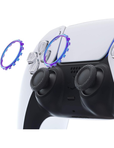 Anillos de Acento eXtremeRate Morado Azul para Controlador PS5