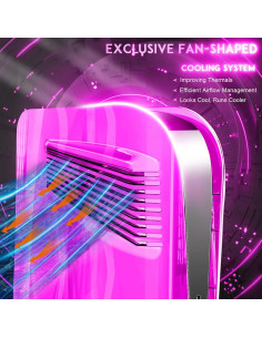 Placas Cubierta SIKEMAY PS5 Ventilación Color Púrpura 2