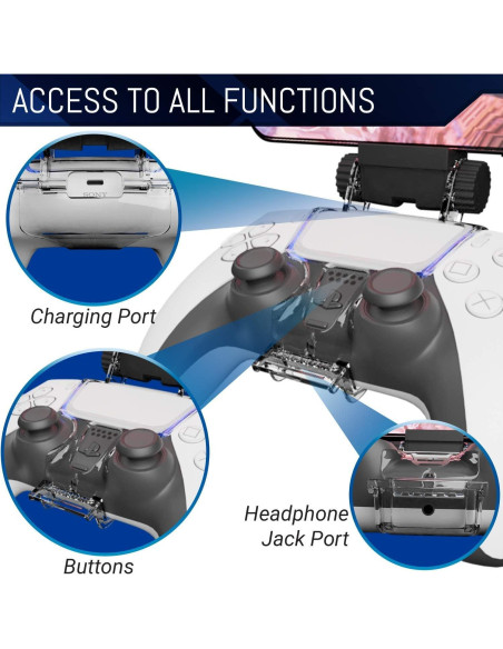 Soporte Ajustable para Móvil Orzly PS5 - Compatible DualSense