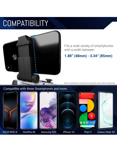 Soporte Ajustable para Móvil Orzly PS5 - Compatible DualSense
