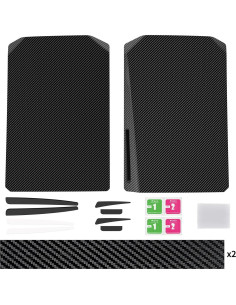 Carcasa eXtremeRate PS5 Disco Fibra Carbono Grafito 2