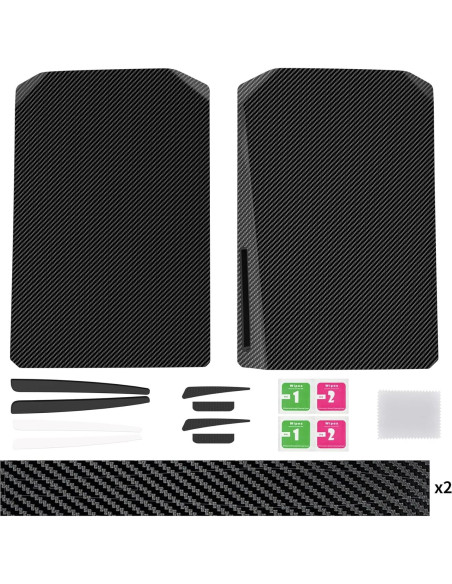 Carcasa eXtremeRate PS5 Disco Fibra Carbono Grafito Carcasa eXtremeRate PS5 Disco Fibra Carbono Grafito