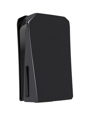 Carcasa eXtremeRate PS5 Disco Fibra Carbono Grafito