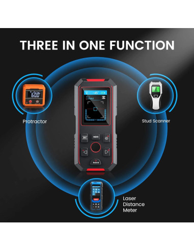 Buscador de Estudio KOLSOL 3 en 1 con Medida Láser 60 m