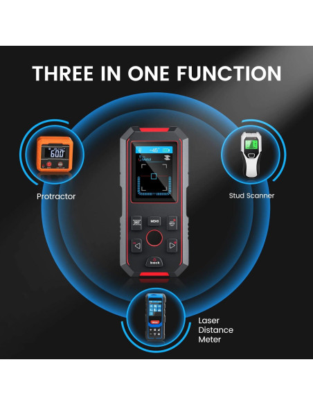 Buscador de Estudio KOLSOL 3 en 1 con Medida Láser 60 m
