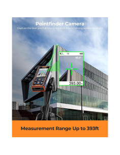 Medidor Láser CIGMAN CD-120G 119m Verde IP68 Recargable 2