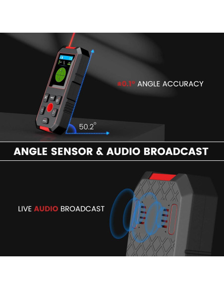 Buscador de Estudio KOLSOL 3 en 1 con Medida Láser 60 m