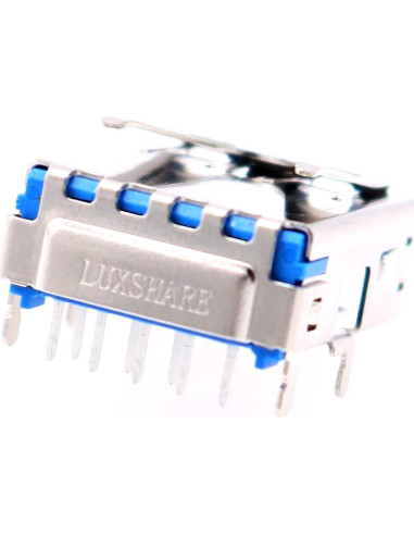 Conector USB 3.0 Trasero Deal4GO para PS5 - Plata