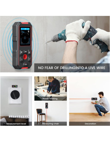 Buscador de Estudio KOLSOL 3 en 1 con Medida Láser 60 m