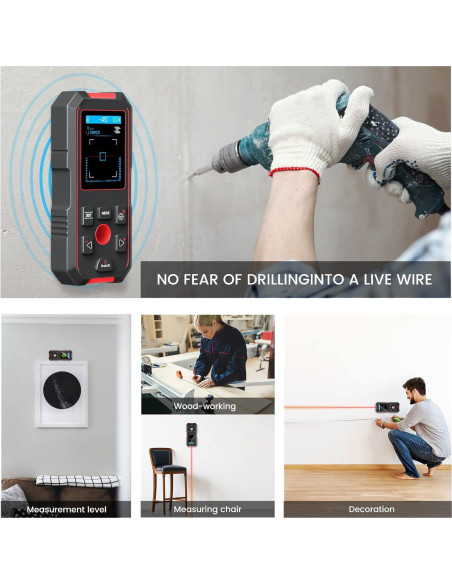 Buscador de Estudio KOLSOL 3 en 1 con Medida Láser 60 m