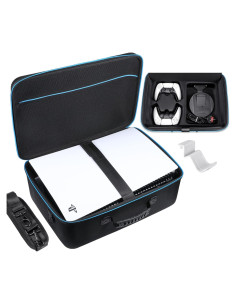 Funda Dura Zadii para PS5 Original con Accesorios