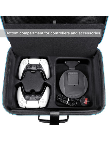 Funda Dura Zadii para PS5 Original con Accesorios