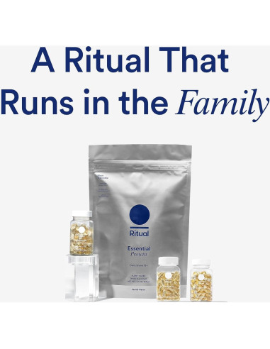 Multivitamina Ritual para Mujeres 50+ con Omega-3 y Vitamina D3