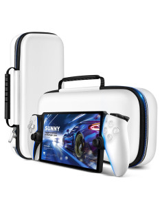 Funda iVoler para PlayStation Portal - Viaje Antigolpes Blanca