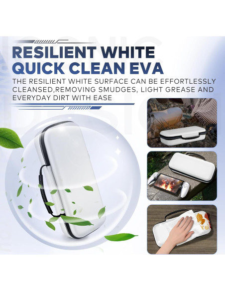 Funda iVoler para PlayStation Portal - Viaje Antigolpes Blanca