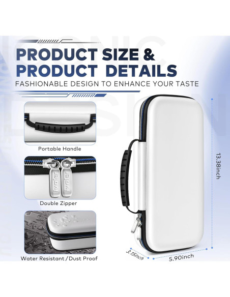 Funda iVoler para PlayStation Portal - Viaje Antigolpes Blanca