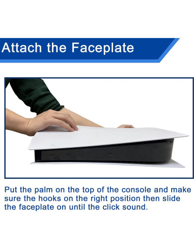 Pegatinas Personalizadas PS5 KUSTOMAZING - 2 Paquetes