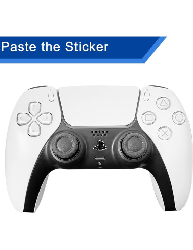 Pegatinas Personalizadas PS5 KUSTOMAZING - 2 Paquetes